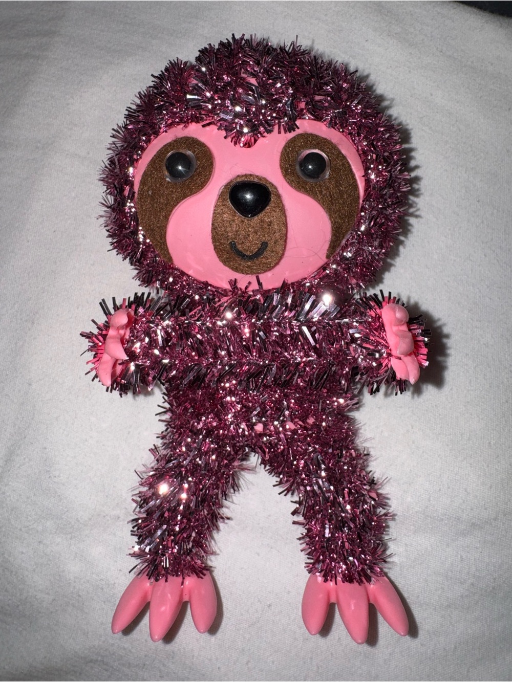 Pink Sparkle Sloth Plush Toy - Kids Toys